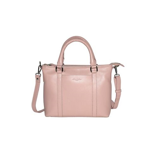 Club Rochelier Leather Crossbody Bag with Top Handles