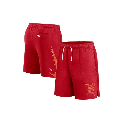 Nike Mens Red Boston Red Sox Statement Ball Game Shorts