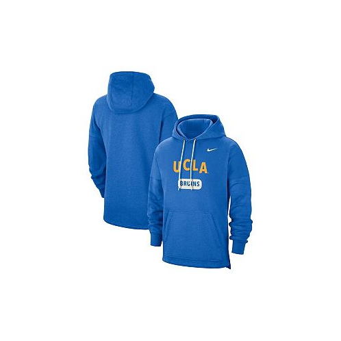 Nike Mens Blue UCLA Bruins Team Arch Fan Pullover Hoodie