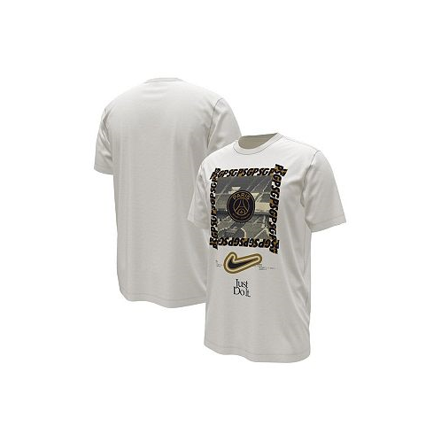Nike Mens White Paris Saint-Germain DNA T-shirt