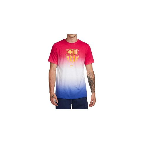 Nike Mens White Barcelona Crest T-shirt