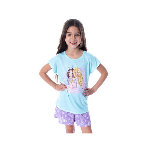 Barbie Little Girls Unicorn Love Kids 2 Piece Kids Pajama Set