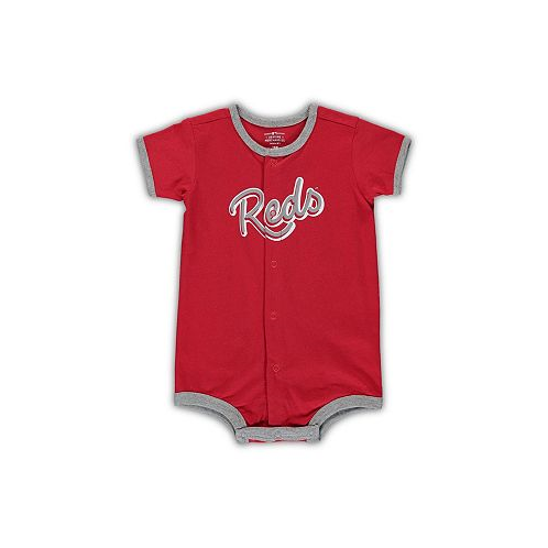 Outerstuff Infant Boys and Girls Red Cincinnati Reds Power Hitter Romper