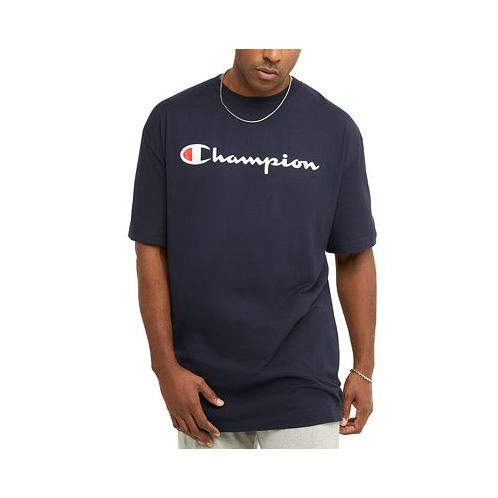 Champion Mens Big & Tall Classic Standard-Fit Logo Graphic T-Shirt