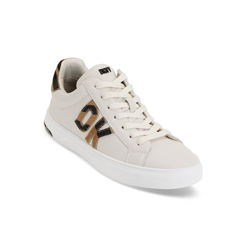 DKNY Womens Abeni Lace Up Low Top Sneakers