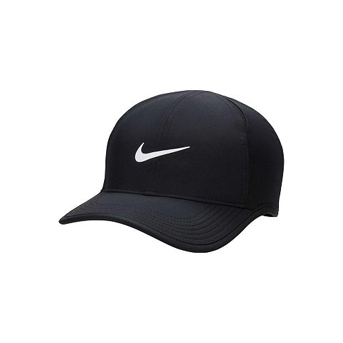 Nike Mens and Womens Black Featherlight Club Performance Adjustable Hat
