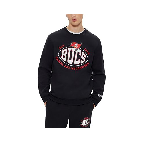 Hugo Boss Mens BOSS x Tampa Bay Buccaneers NFL Sweatshirt
