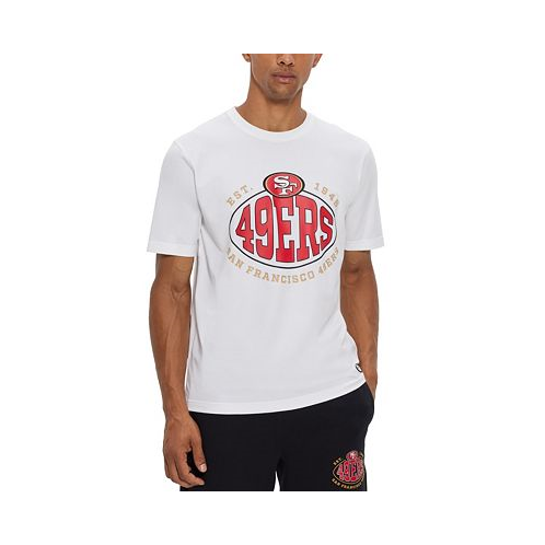 Hugo Boss Mens BOSS x NFL San Francisco 49ers T-shirt