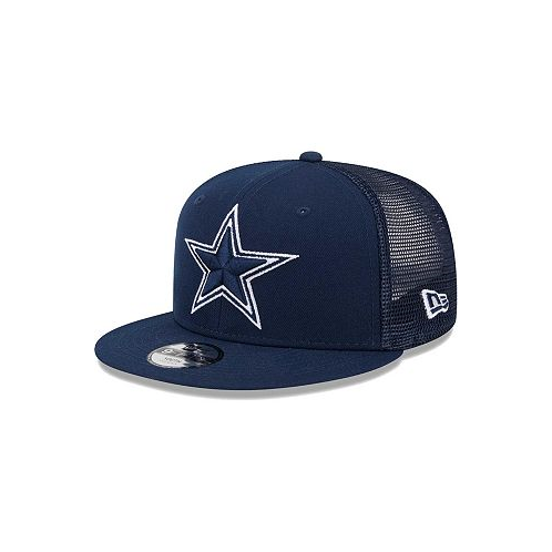 New Era Big Boys and Girls Navy Dallas Cowboys Main Trucker 9FIFTY Snapback Hat