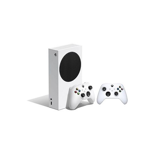 Microsoft Xbox Series S 512 GB All-Digital Gaming Console & White Controller (Total of 2 Controllers Included)