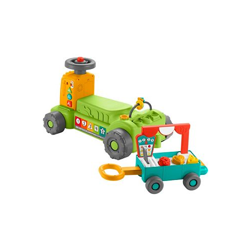 Fisher Price Laugh Learn 4-in-1 Farm to Market Tractor Ride-on Learning Toy