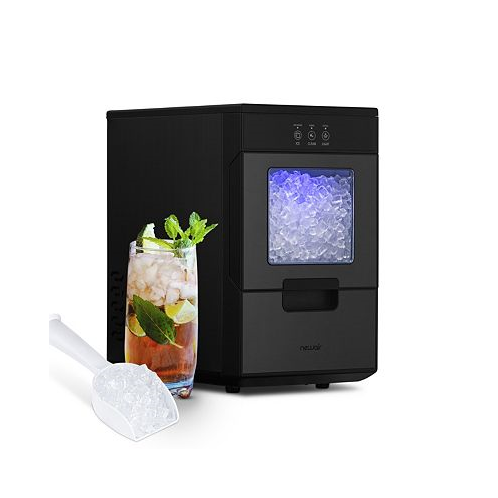 Newair 44lb. Nugget Countertop Ice Maker with Self-Cleaning Function Refillable Water Tank Perfect for Kitchens Offices Home Coffee Bars and More