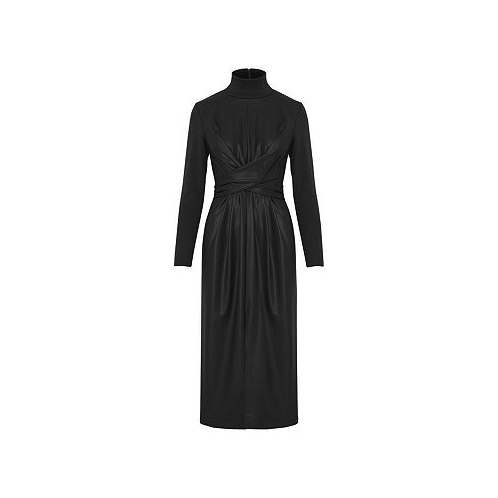 NOCTURNE Womens Ruched Dress