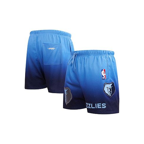 Pro Standard Mens Navy Light Blue Memphis Grizzlies Ombre Mesh Shorts