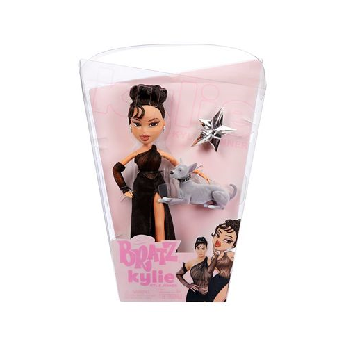 Bratz x Kylie Jenner Night Fashion Doll with Evening Gown Pet Dog and Poster