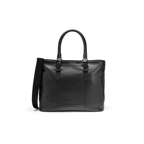 Cole Haan Mens Leather Triboro Tote Bag
