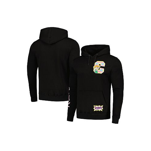 Freeze Max Mens Black Rugrats Chuckie Pullover Hoodie