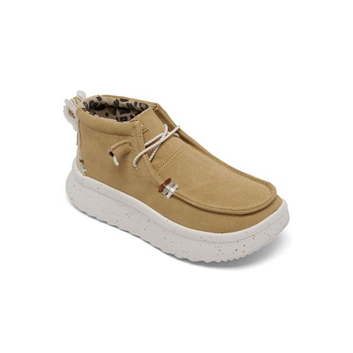 Hey Dude Womens Wendy Peak Hi Suede Casual Moccasin Sneakers from Finish Line