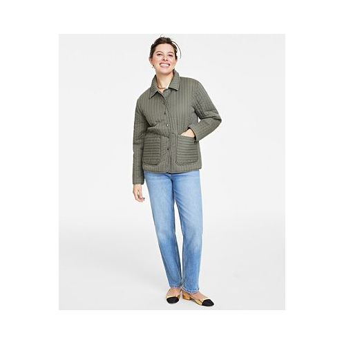 On 34th Womens Quilted Chore Jacket