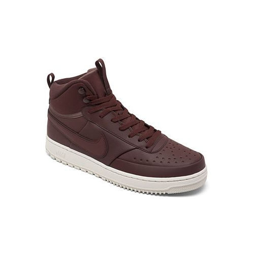 Nike Mens Court Vision Mid Winter Sneakers from Finish Line