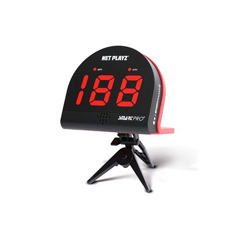NET PLAYZ Speed Radar Multi-Sports Personal Speed Radar Detector Gun Measurement Baseball Pitching Bat Swinging and Soccer Shooting Speed