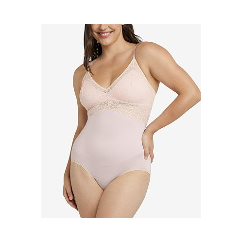 Maidenform Womens Tame Your Tummy Lace Bodysuit DMS097