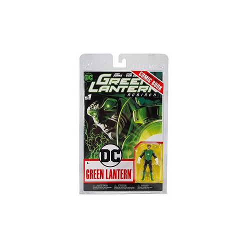 DC Direct Green Lantern Hal Jordan with Comic Dc Page Punchers 3 Figure