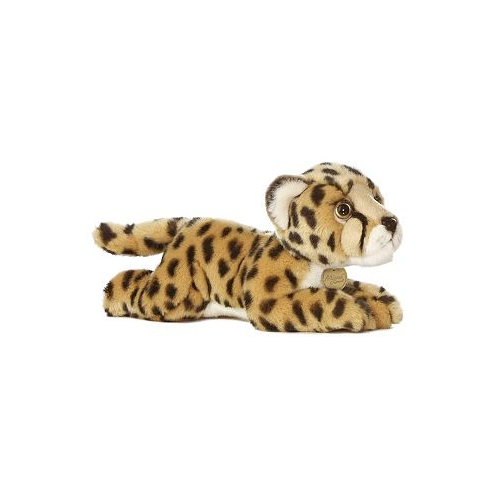 Aurora Medium Cheetah Miyoni Realistic Plush Toy Brown 11