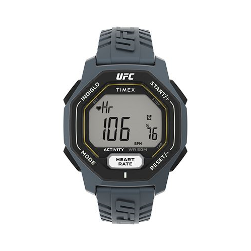 Timex UFC Mens Spark Digital Gray Polyurethane Watch 46mm