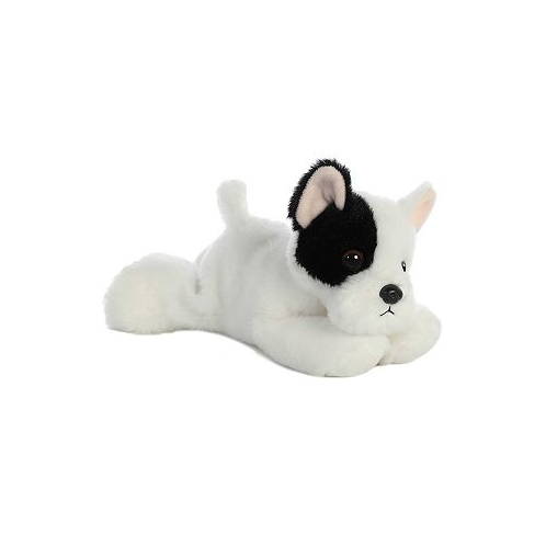 Aurora Small French Bulldog Pup Flopsie Adorable Plush Toy White 8