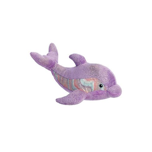 Aurora Medium Dolphin Destination Nation Adventurous Plush Toy Purple 12