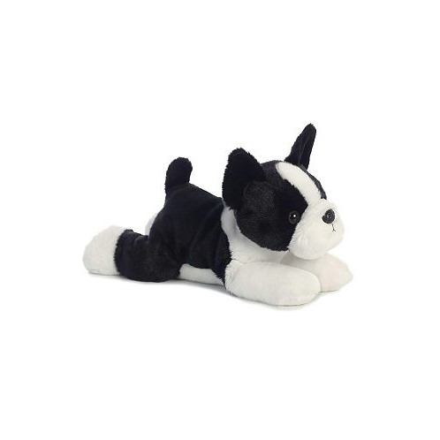 Aurora Medium Buster Boston Terrier Flopsie Adorable Plush Toy Black 12