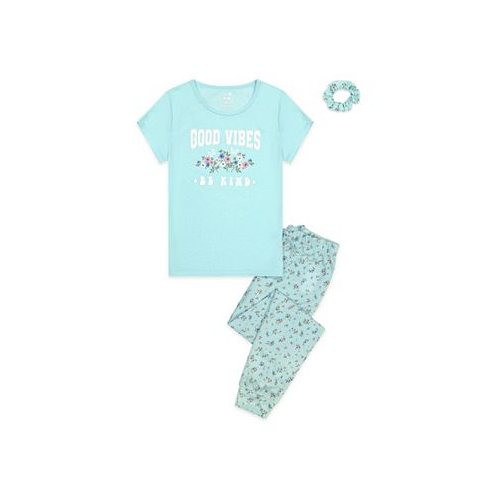 Max & Olivia Girls Pajama Set with Scrunchie 2 Pc.