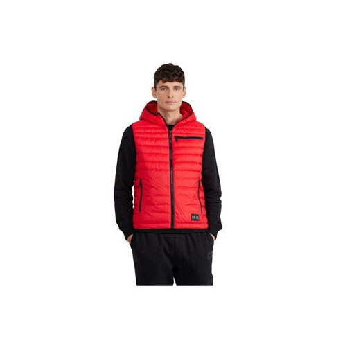 Pajar Mens Drew Puffer Vest with Fixed Hood