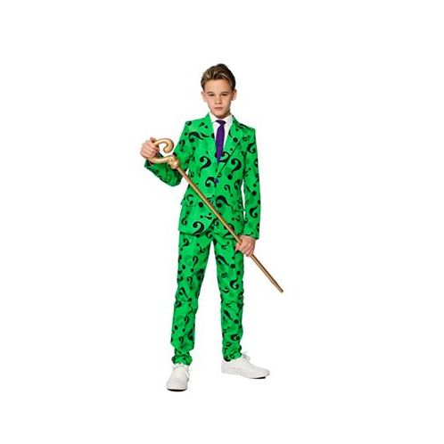 OppoSuits Little and Big Boys The Riddler Slim Fit Suit
