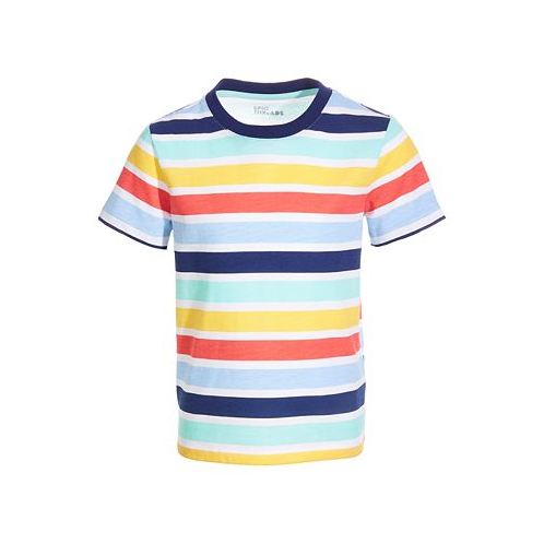 Epic Threads Toddler and Little Boys Wide Multi Striped T-Shirt