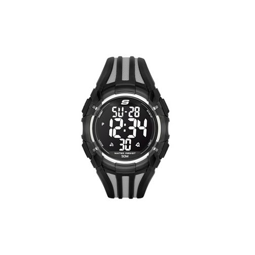 Skechers El Porto 46MM Mens Sport Digital Chronograph Watch