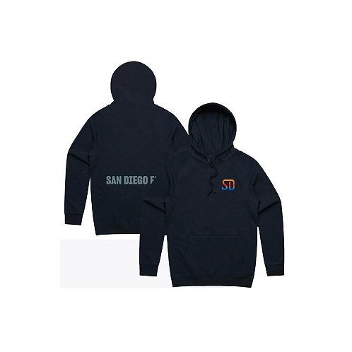 Peace Collective Mens and Womens Navy San Diego FC Pullover Hoodie