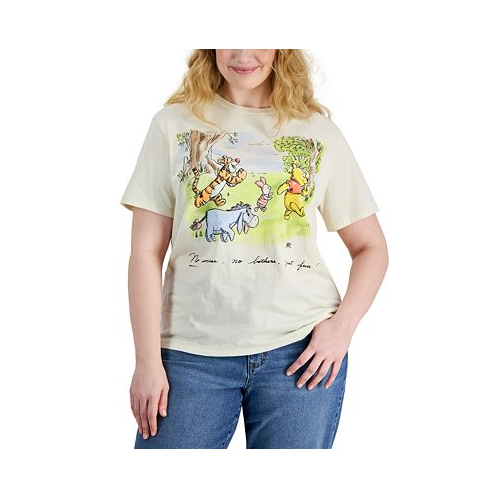 Disney Trendy Plus Size Winnie-The-Pooh Graphic T-Shirt