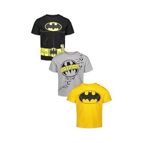 DC Comics Justice League Batman Joker Riddler Boys 3 Pack Graphic Short Sleeve T-Shirt Toddler|Child