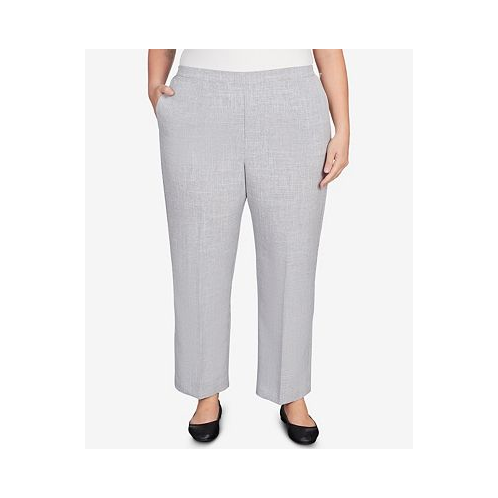 Alfred Dunner Plus Size Isnt It Romantic Plaid Pull On Average Length Pants