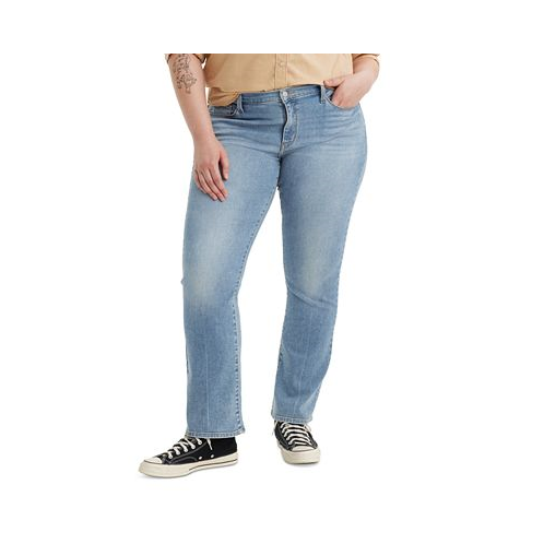 Levis Plus Size Classic Mid Rise Bootcut Jeans