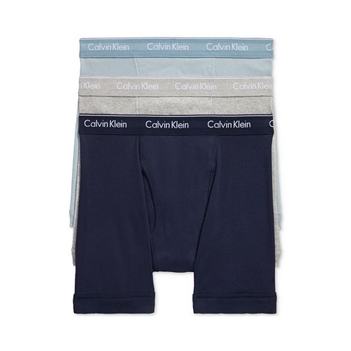 Calvin Klein Mens 3-Pack Cotton Classics Boxer Briefs Underwear