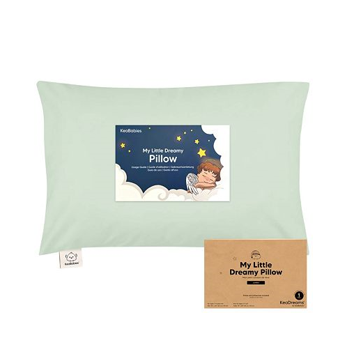 KeaBabies Jumbo Toddler Pillow with Pillowcase 14X20 Soft Organic Toddler Pillows for Sleeping Kids Travel Pillow