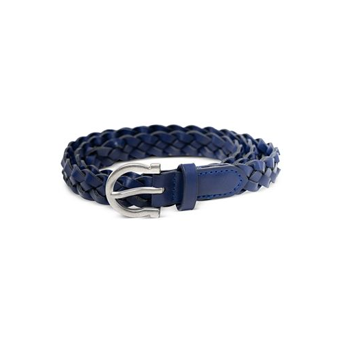 Style & Co Womens Braided Faux-Leather Belt