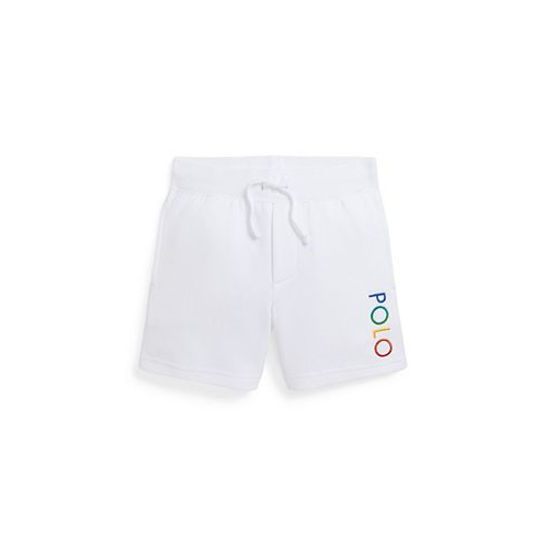 Polo Ralph Lauren Toddler and Little Boys Ombre Logo Double-Knit Shorts