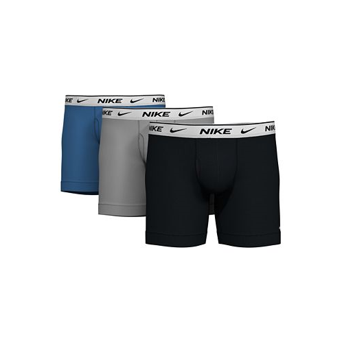 Nike Mens 3-Pk. Dri-FIT Essential Cotton Stretch Boxer Briefs