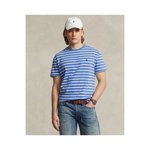 Polo Ralph Lauren Mens Classic-Fit Striped Jersey T-Shirt