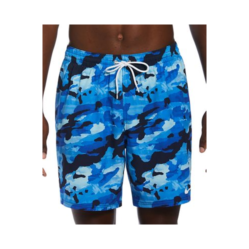 Nike Mens Midnight Camouflage Volley 7 Swim Trunks