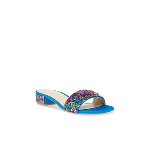 Betsey Johnson Womens Sunny Slide Evening Sandals